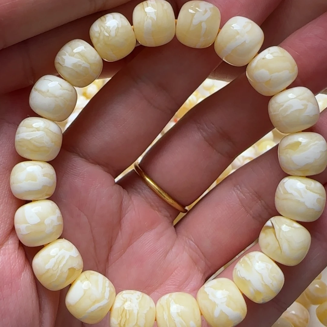 琥珀手链未镶嵌蜜蜡