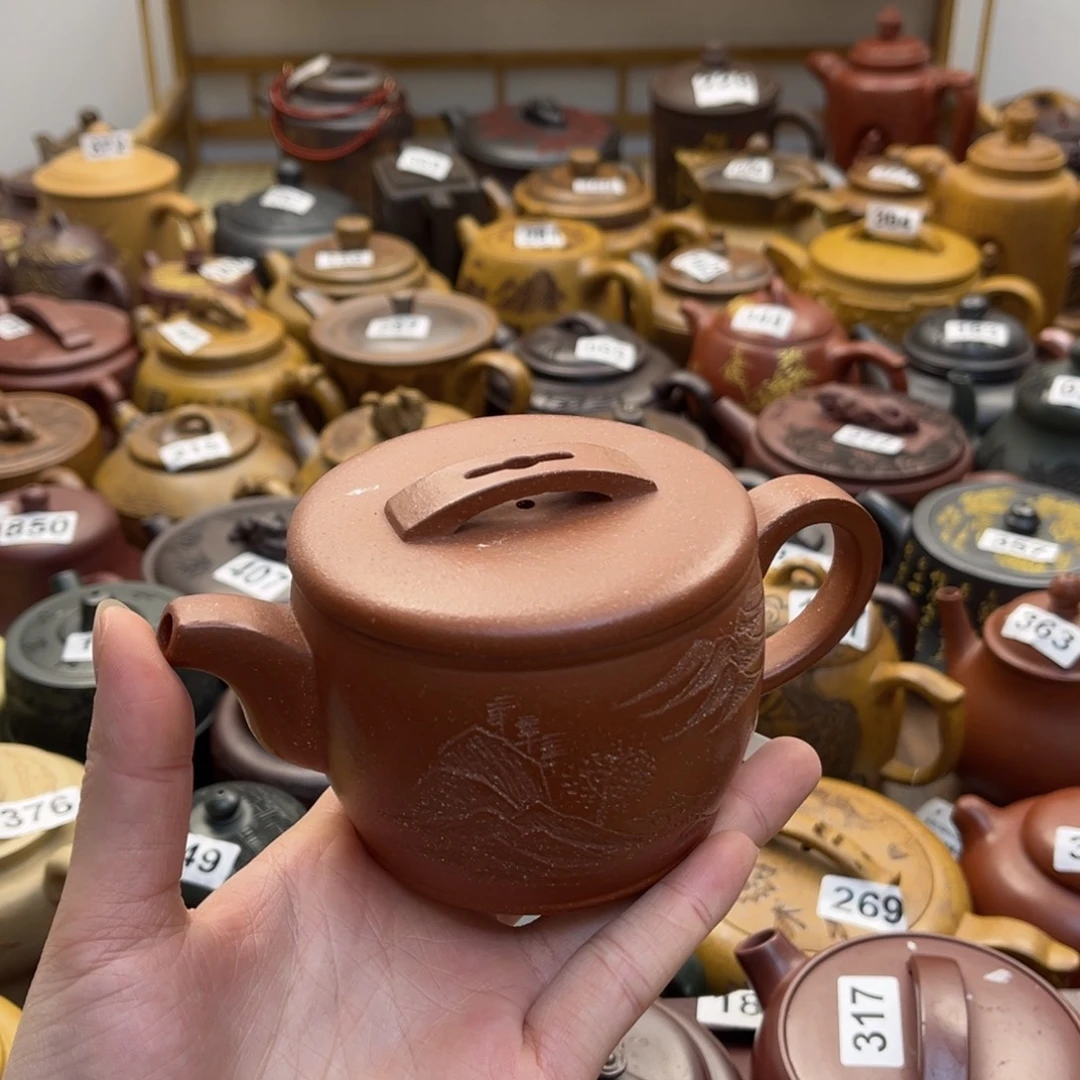 口盖瑕疵紫砂微瑕240