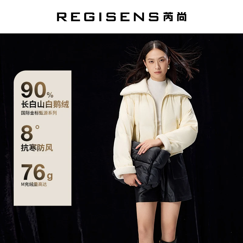 芮尚W【90%白鹅绒】女士鹅绒服 VRHA515258