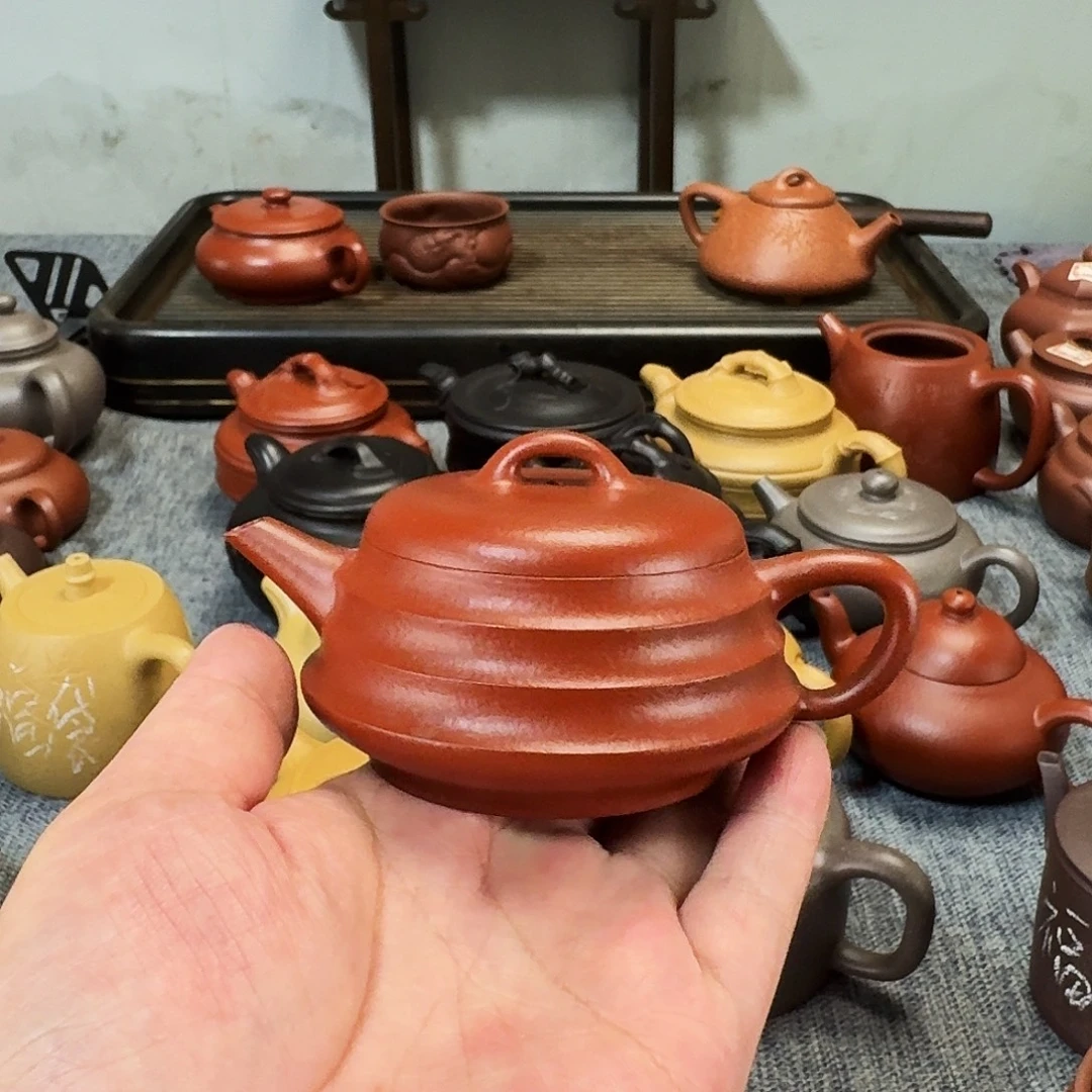 㞢***㔫紫砂茶壶全手工紫砂壶步步高升