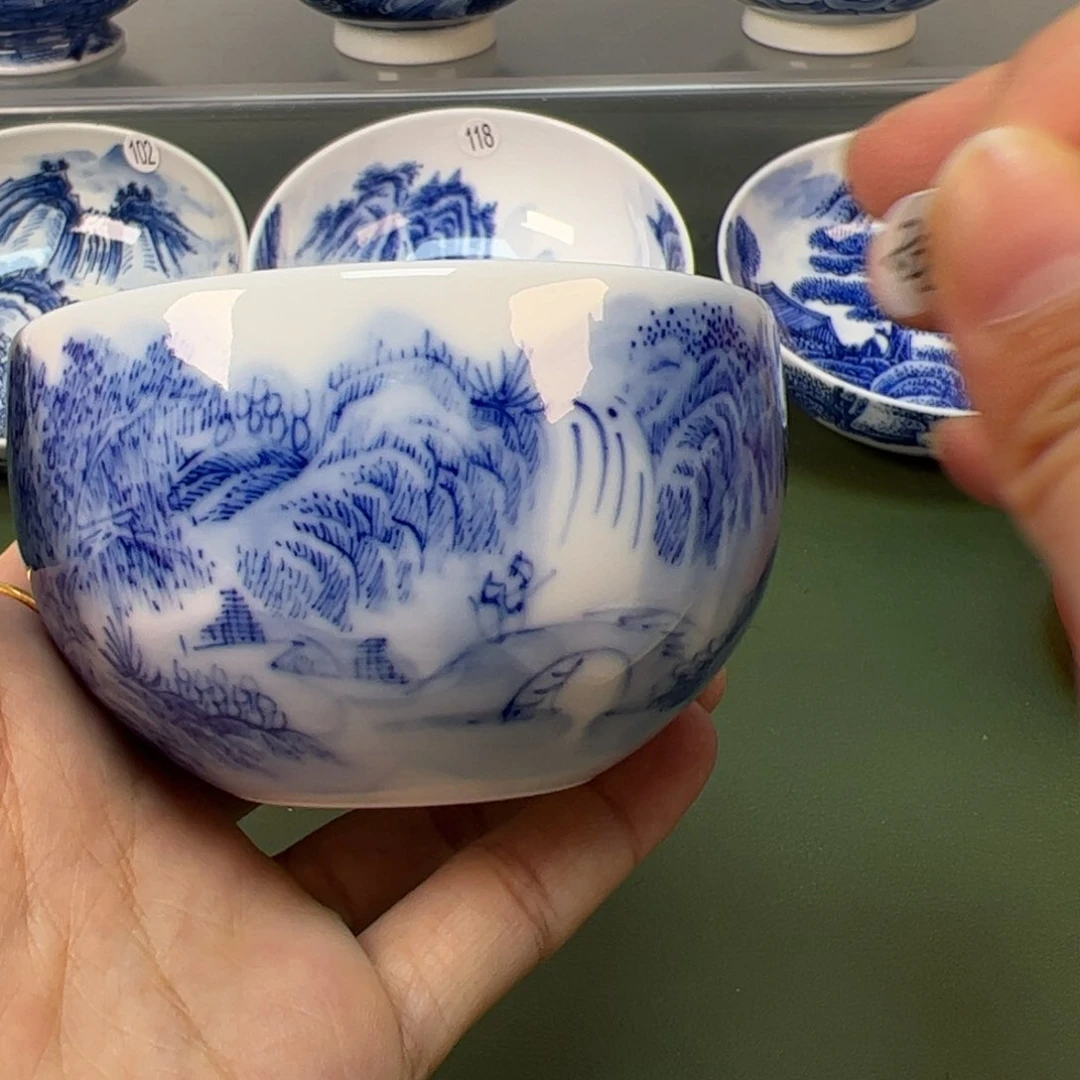 木木景德镇纯手绘茶具268