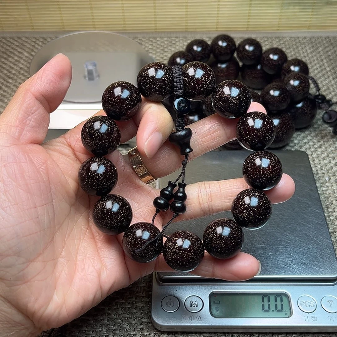 檀香紫檀（小叶紫檀）1.8 13颗 爆星