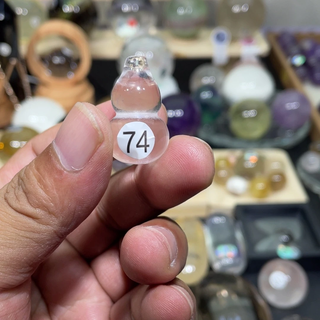 水晶未镶嵌珠宝半成品