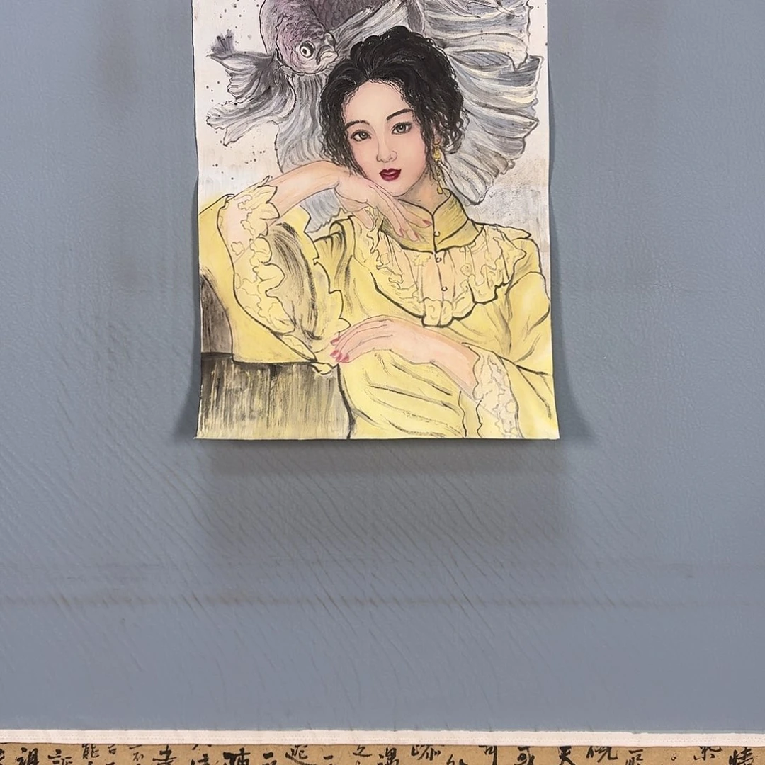 国画384 牡丹仙子