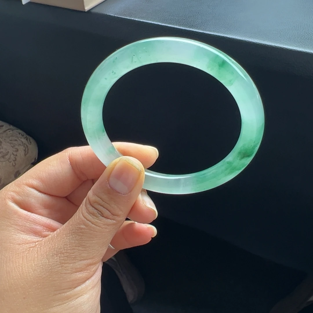 石英质玉未镶嵌手镯非洲翠5657