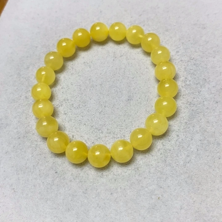 蜜蜡未镶嵌裸石串