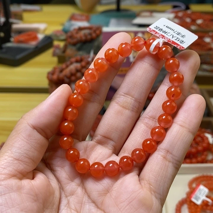 未镶嵌卡7+南红玛瑙