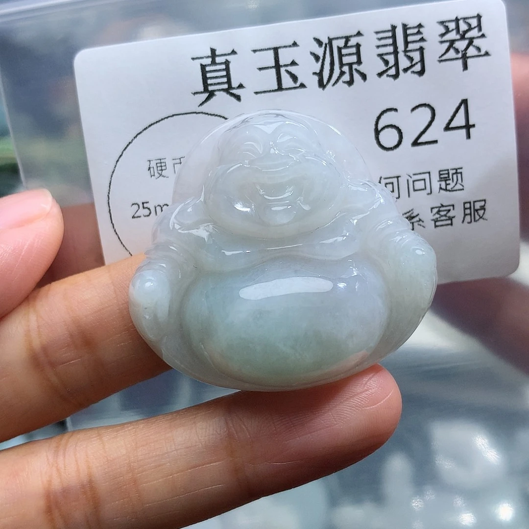 翡翠未镶嵌颈饰624