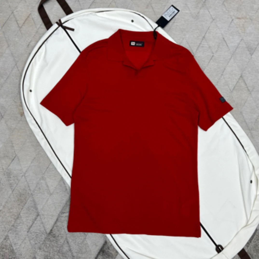 未使用 ZEGNA 128424 男款杰尼亚羊毛TM高性能Polo衫