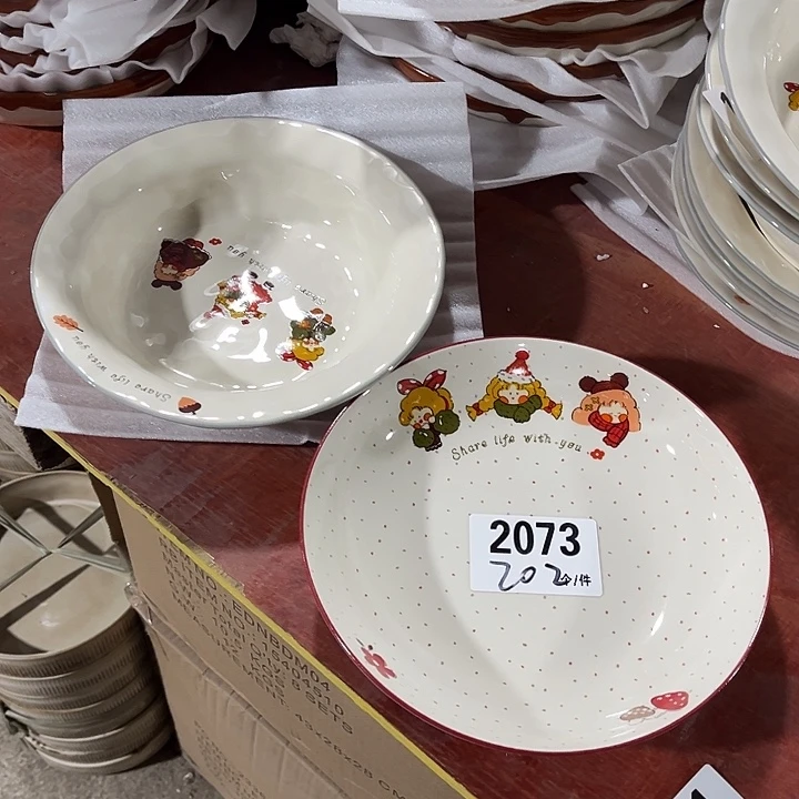 瓷微瑕外贸餐具2073