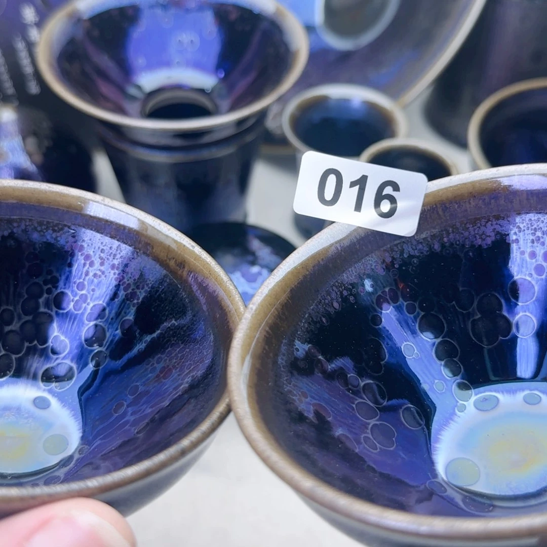 茶盏l****5建盏矅变茶器2只0016