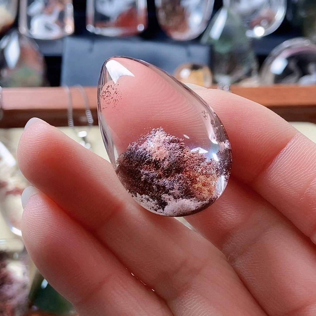 水晶颈饰未镶嵌彩幽灵