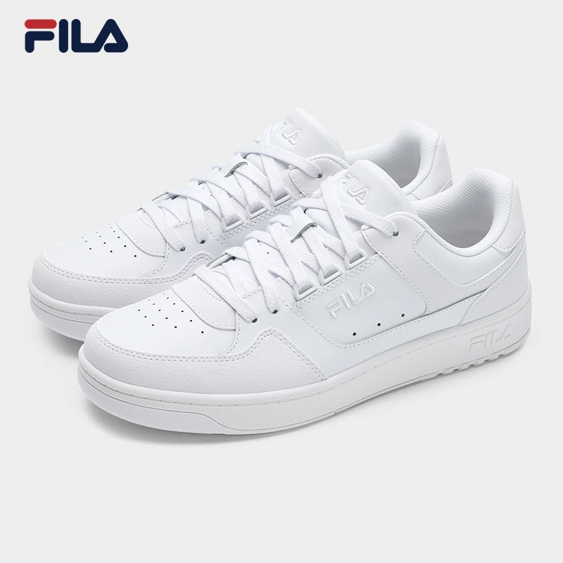 Fila/斐乐2025年春季新款【复古圆盾】情侣休闲百搭板鞋F12M512210F