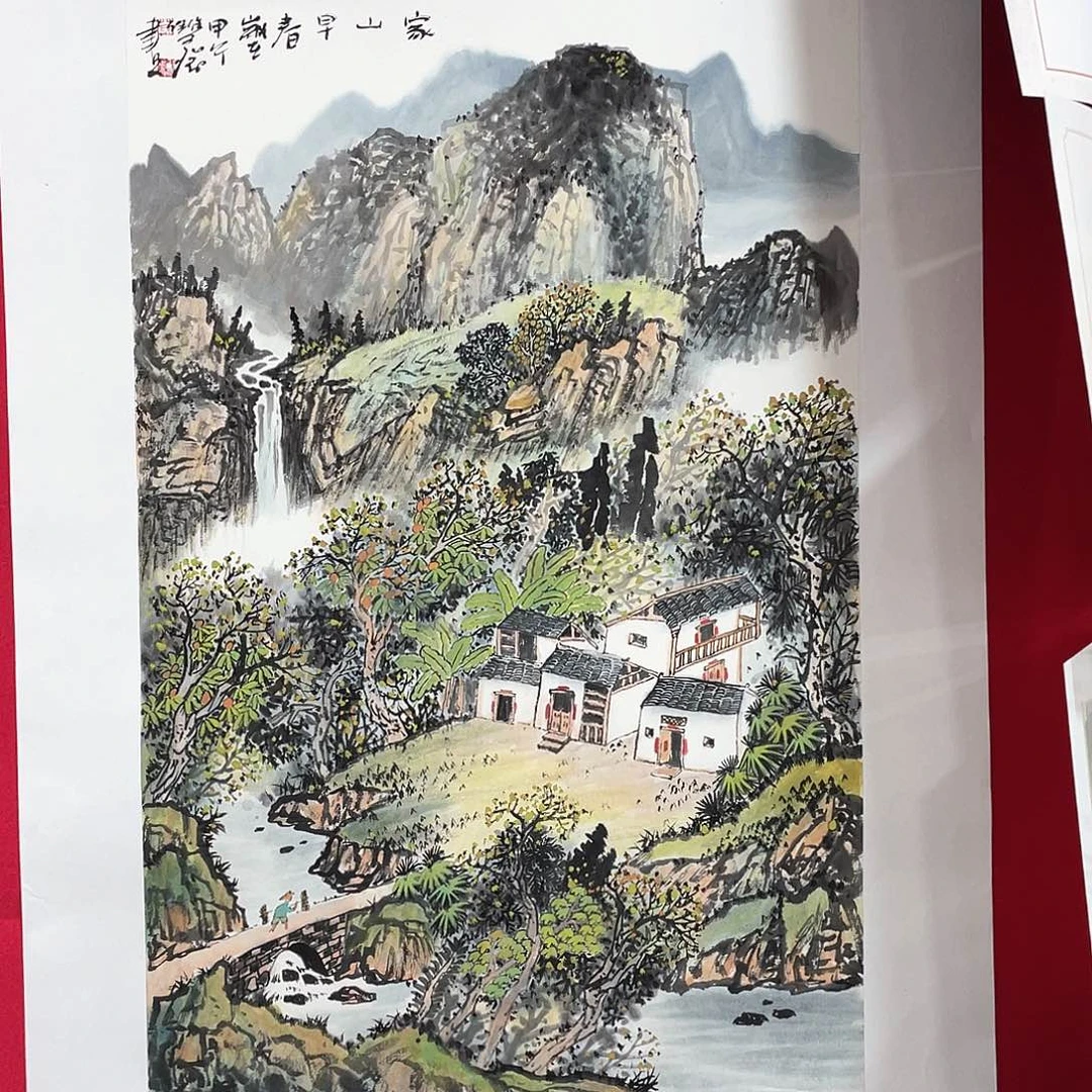 国画李庆友老师精品作品