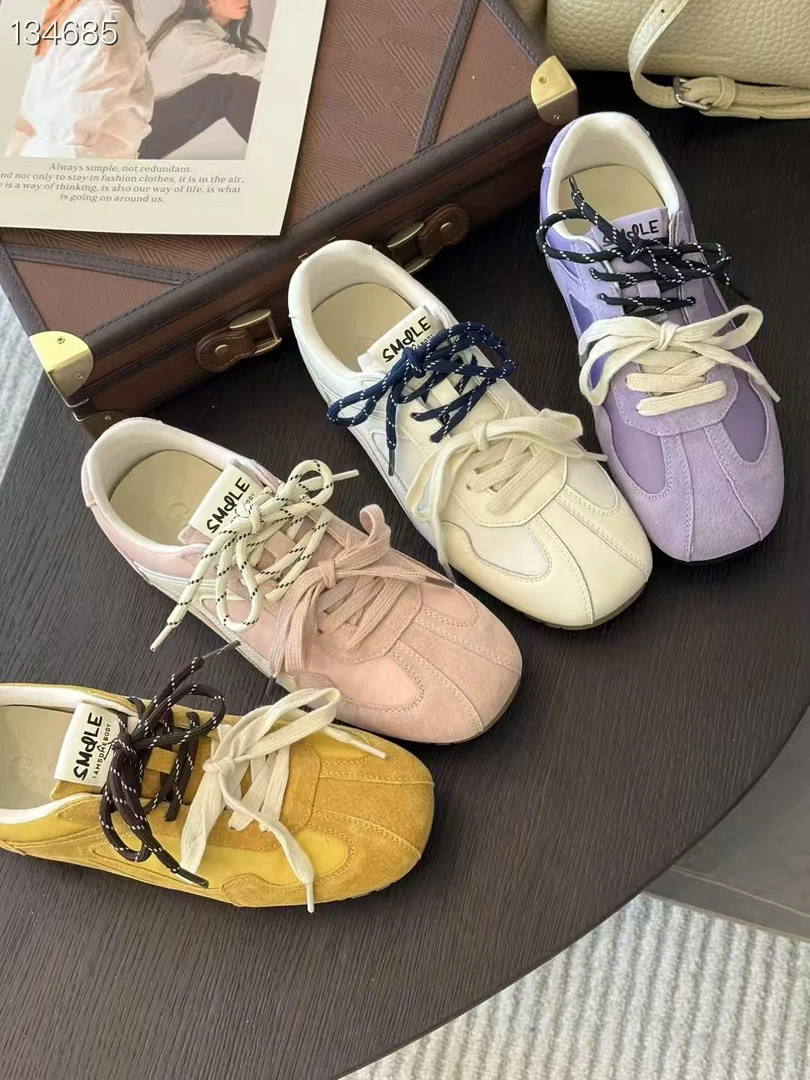 【ZYNR】真皮德训鞋百搭休闲板鞋DY13