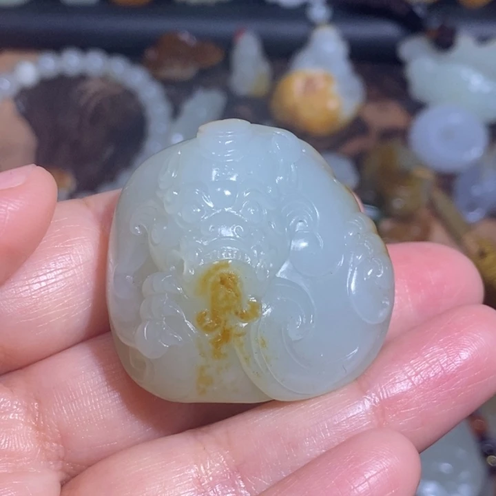 西***3和田玉未镶嵌颈饰