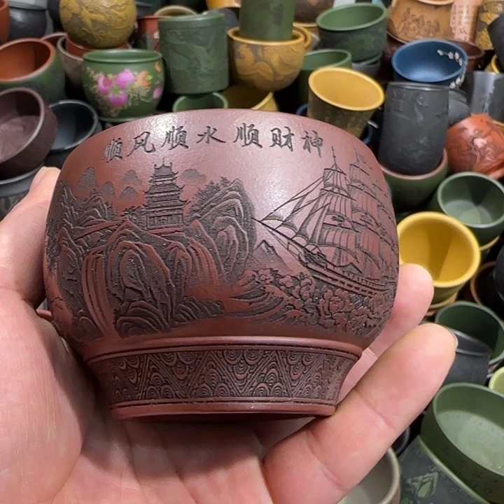 茶杯紫砂全手工制作工艺