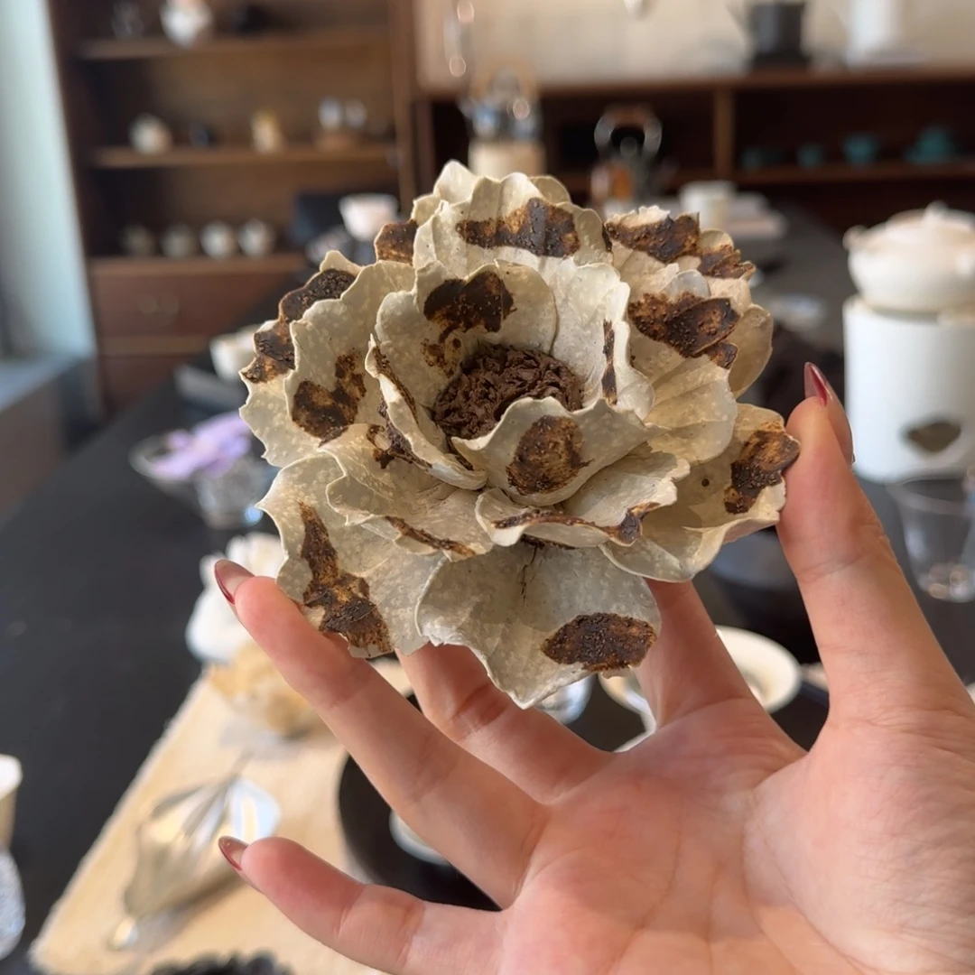 双色牡丹花手作香插