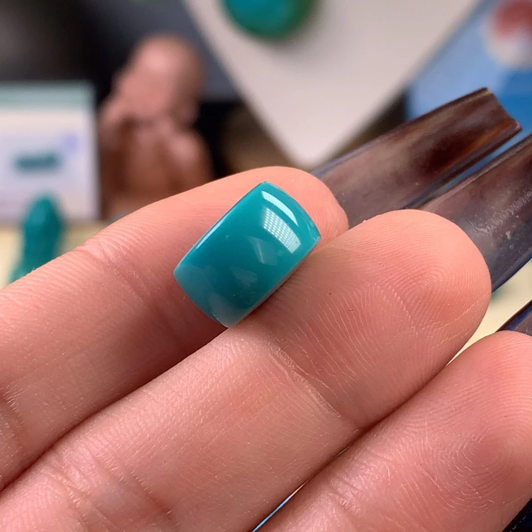 绿松石未镶嵌珠宝奇石12.5mm