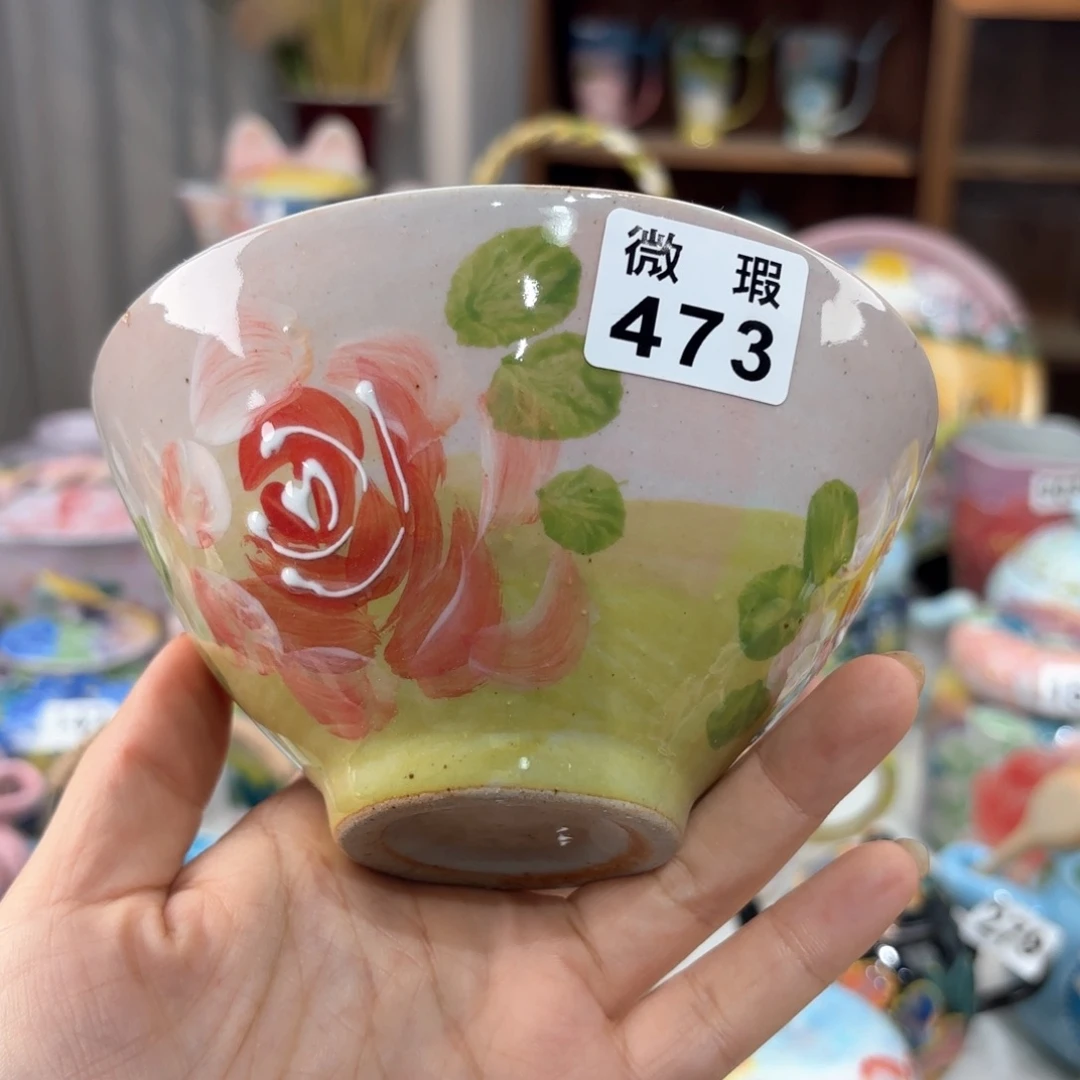 景德镇手绘高温釉下彩陶瓷茶具
