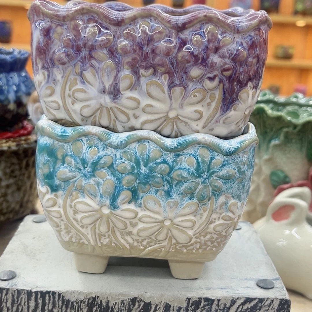 【闪购商品】陶瓷花盆