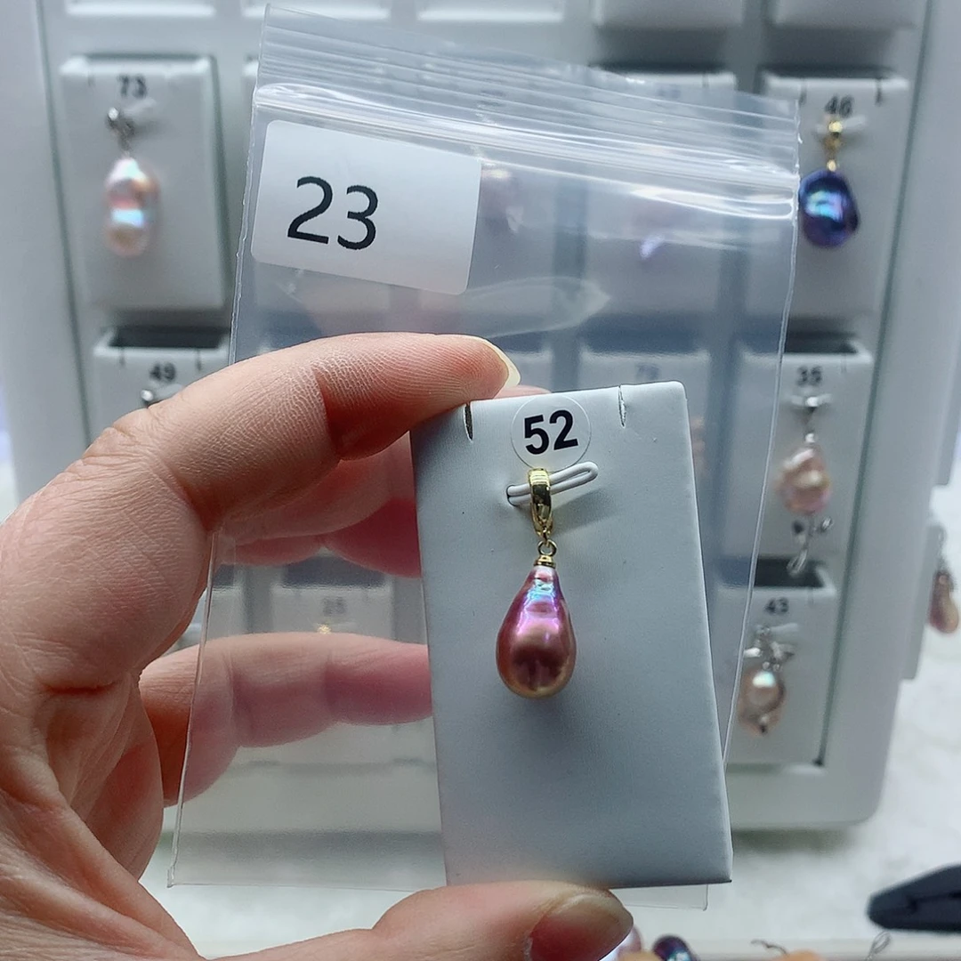 吊坠(不含链)合金淡水珍珠