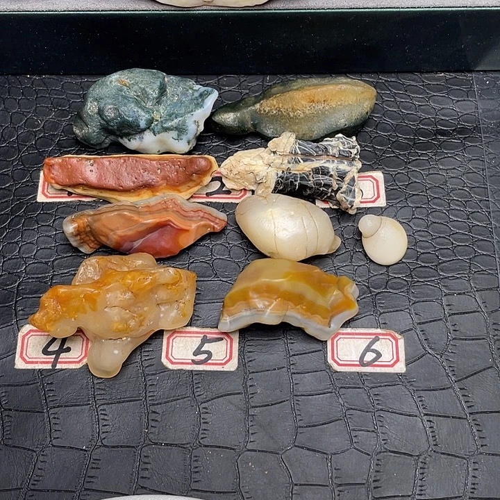 山***&有机玻璃阿拉善戈壁石