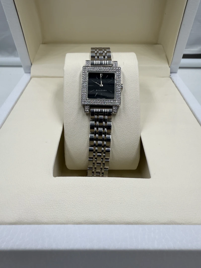 95新 BVLGARI/宝格丽 95新BVLGARI宝格丽石英/后镶钻/251564/yy