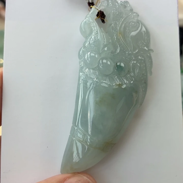翡翠未镶嵌颈饰天然翡翠a货