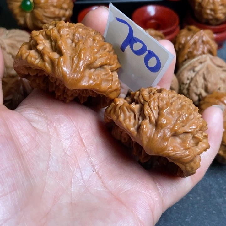 遇***⁶文玩核桃把件蛇蛇700