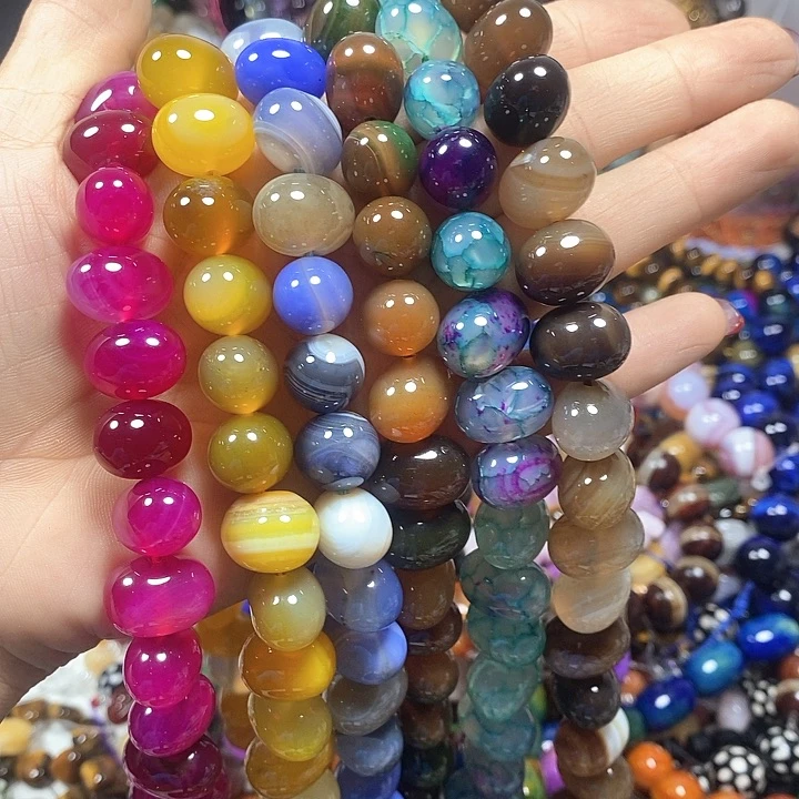 未镶嵌玛瑙/玉髓珠宝半成品玛瑙卡16*12mm（自选）