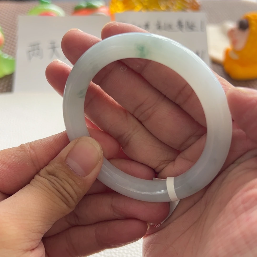 翡翠未镶嵌手镯11号 54.1