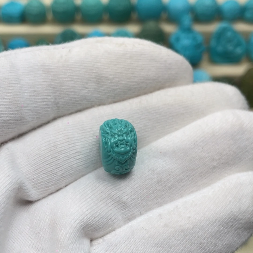 绿松石未镶嵌颈饰卡14-7