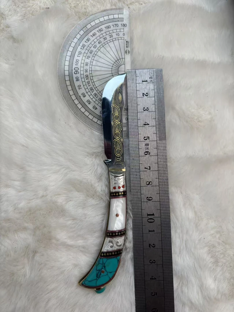 精美英吉沙折叠刀 小尺寸水果刀