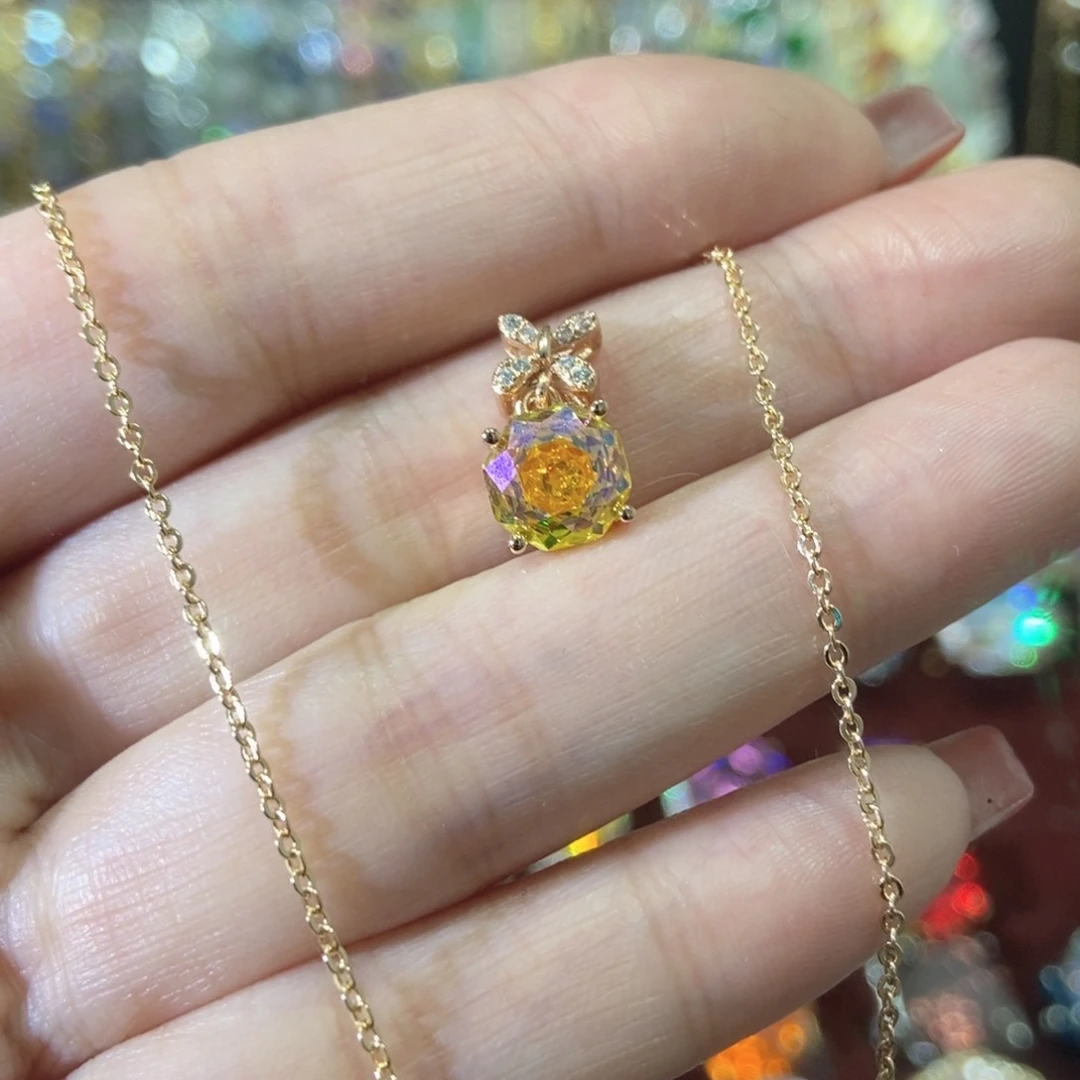 66锆石（处理）吊坠