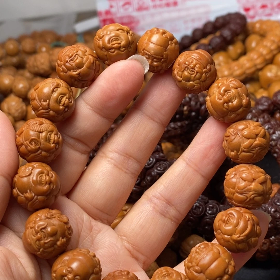 猴头核桃吊坠猴头