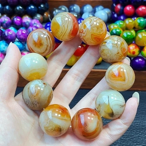 手饰玛瑙未镶嵌梦幻冰彩