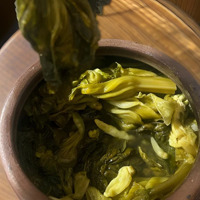 【水酸菜】湖南湘西传统农家水酸菜爽口下饭菜