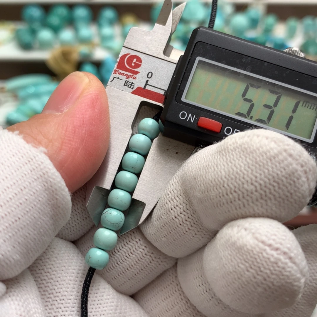 绿松石未镶嵌散珠