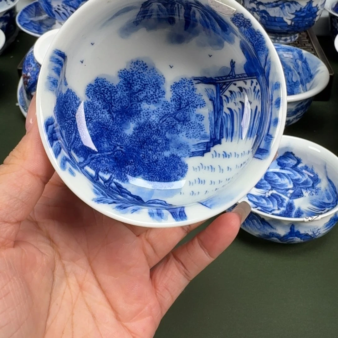 景德镇纯手工手绘茶器蒙蒙