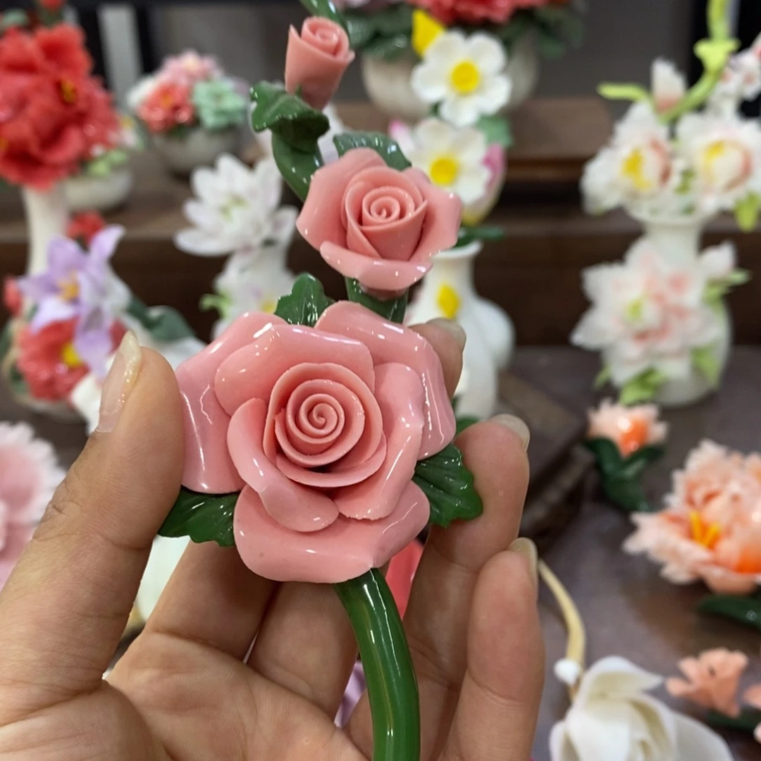 瓷片陶瓷工艺品摆件