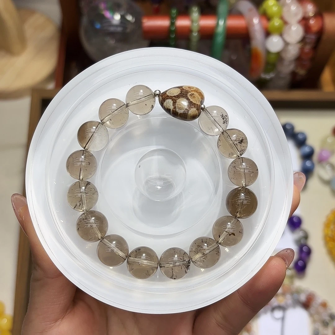 石英石宙斯透体高级感手串