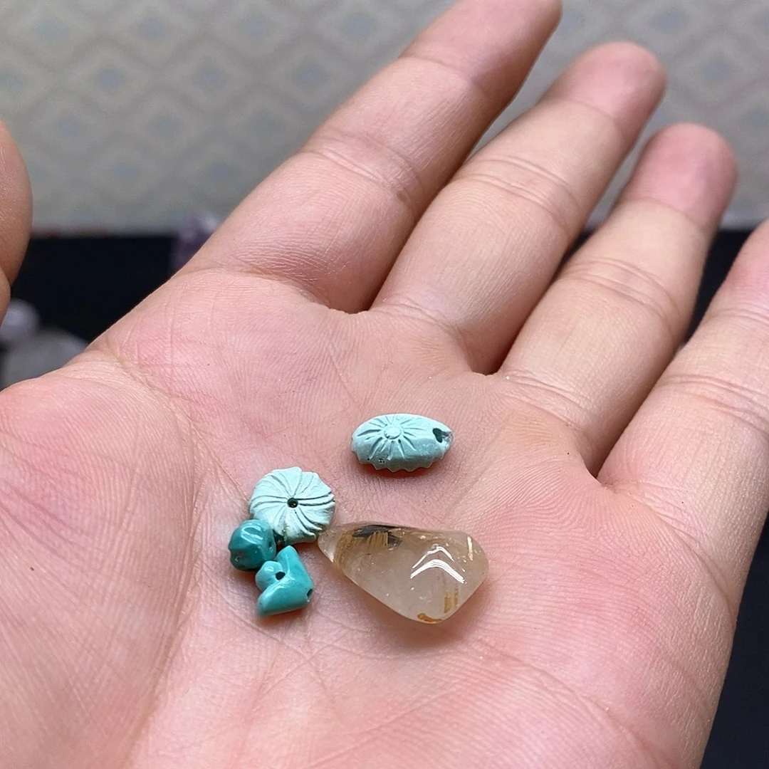 未镶嵌颈饰水晶水晶石29