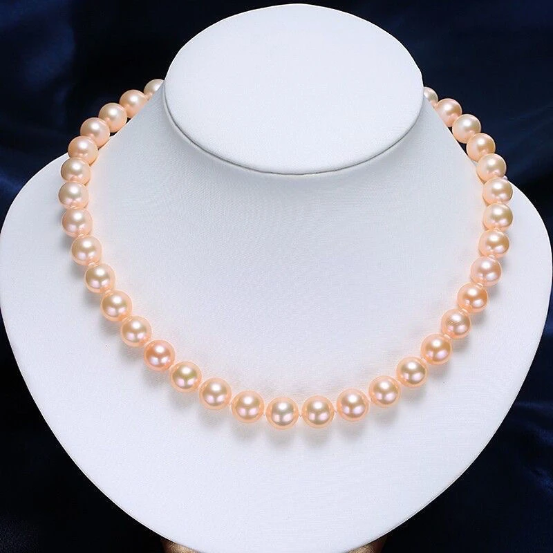 中国红元宝扣10mm妈妈项链XL028