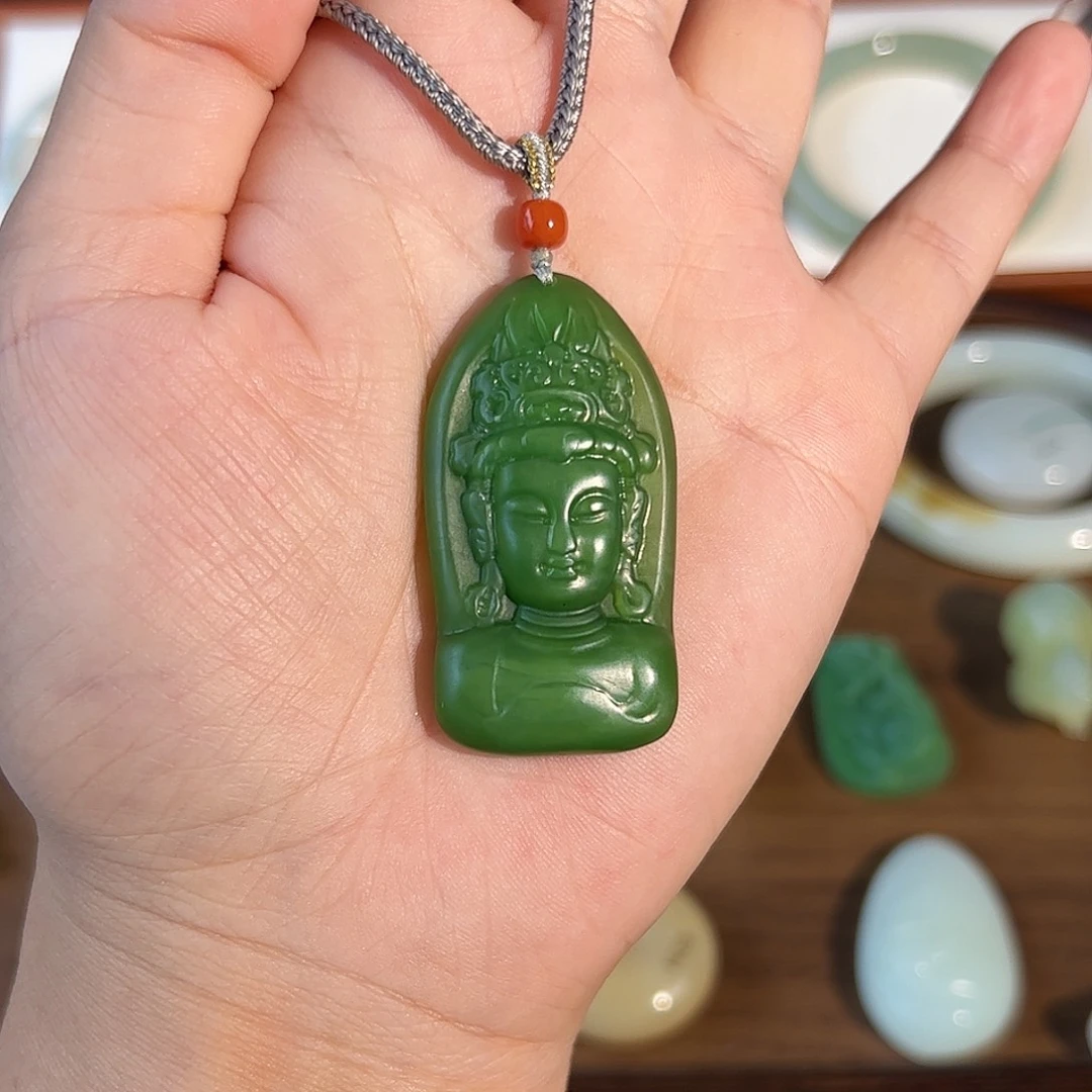 吊坠(不含链)未镶嵌和田玉