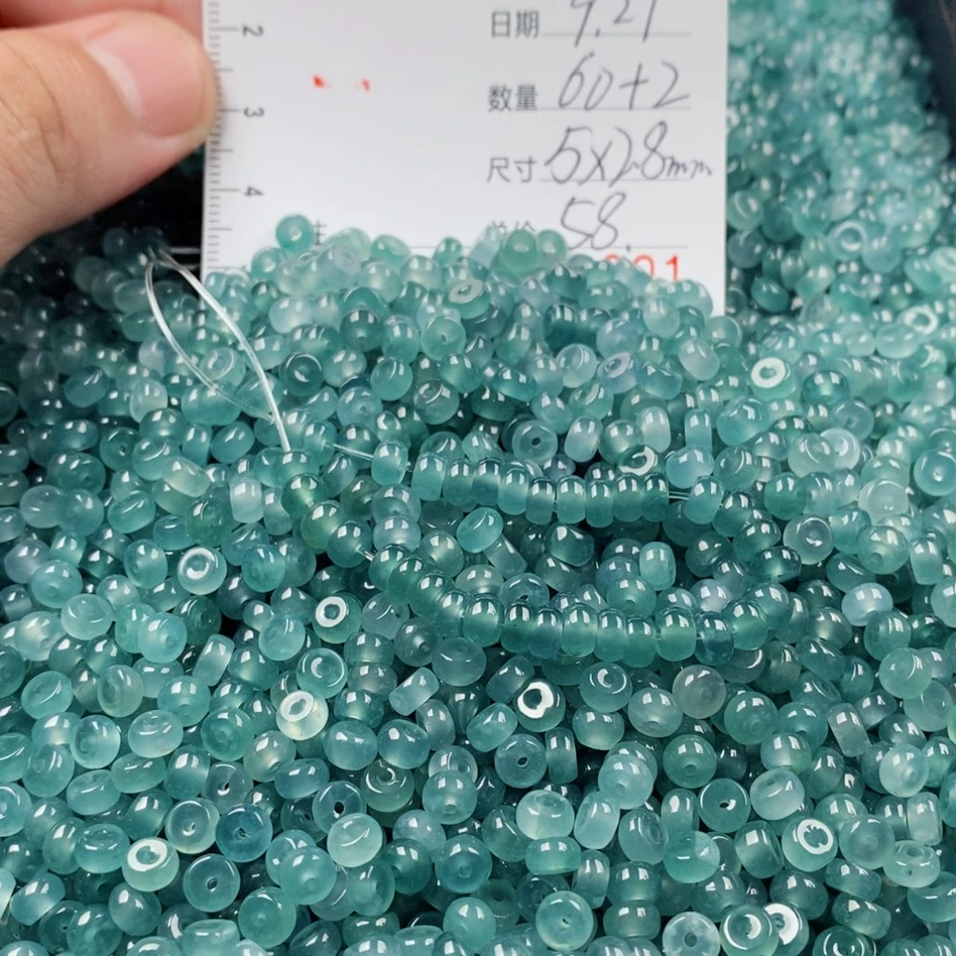 翡翠未镶嵌手链翡翠散珠多样性发货自选