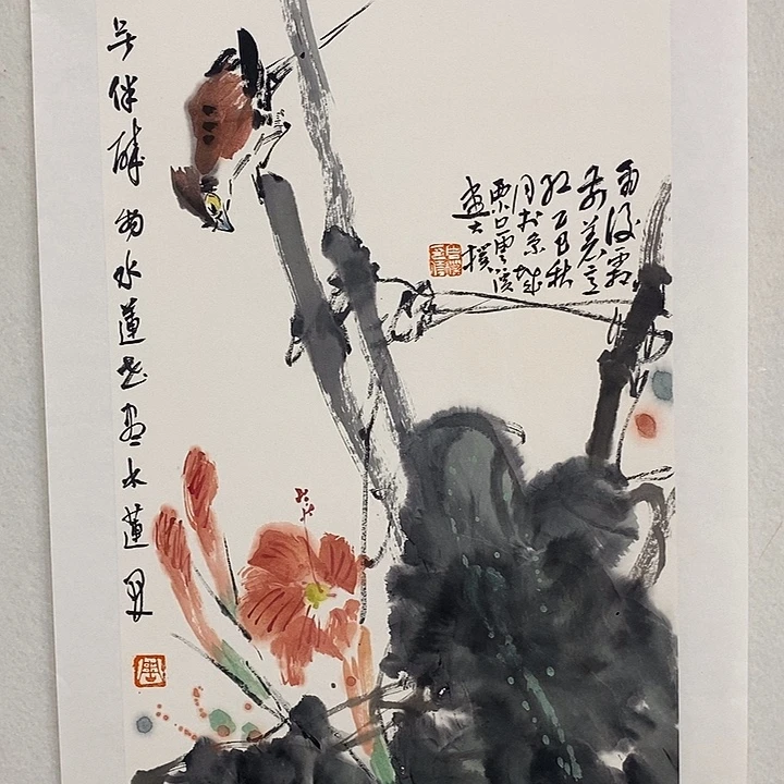 国画书画作品多次参加全国书画大展