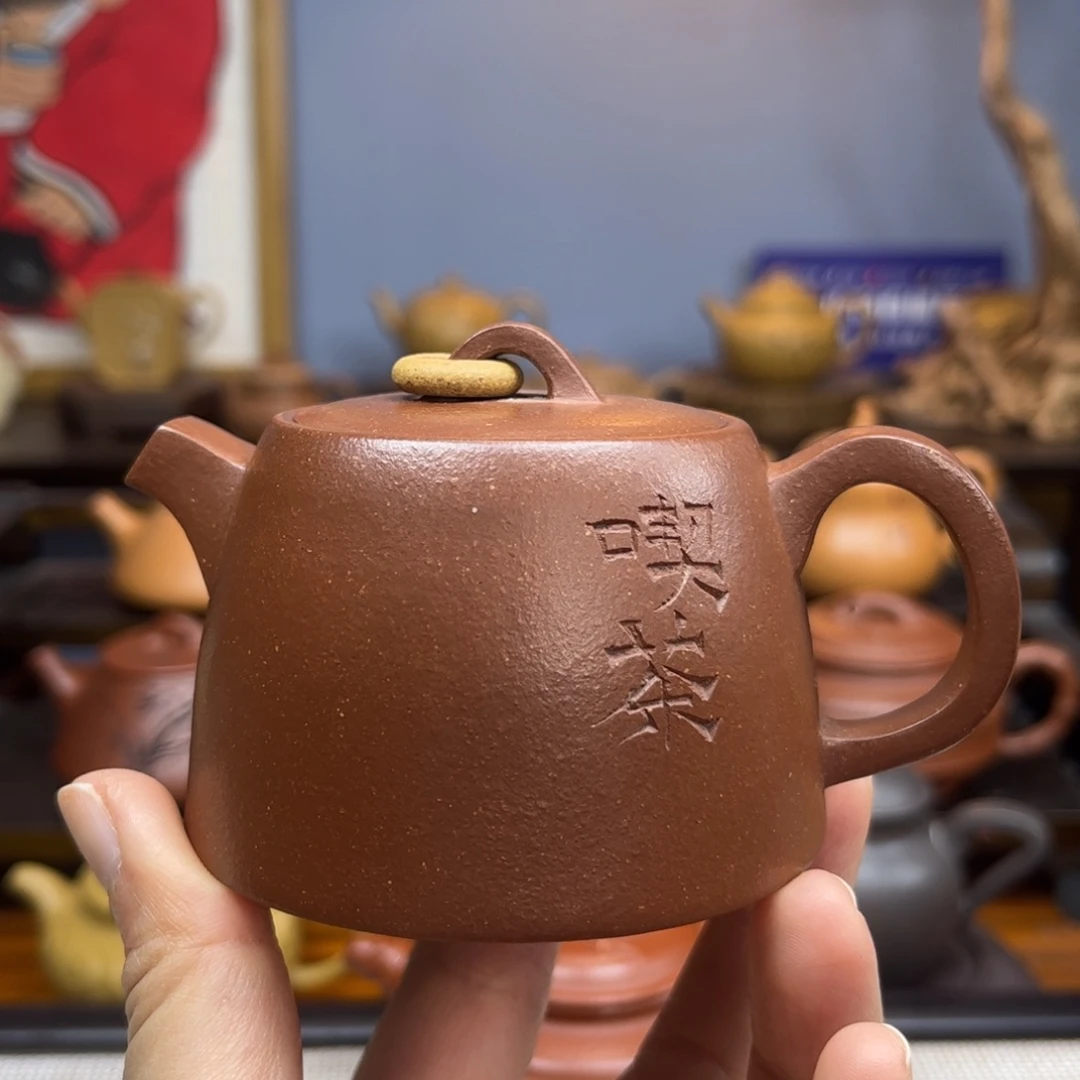 紫砂茶具半手工制作