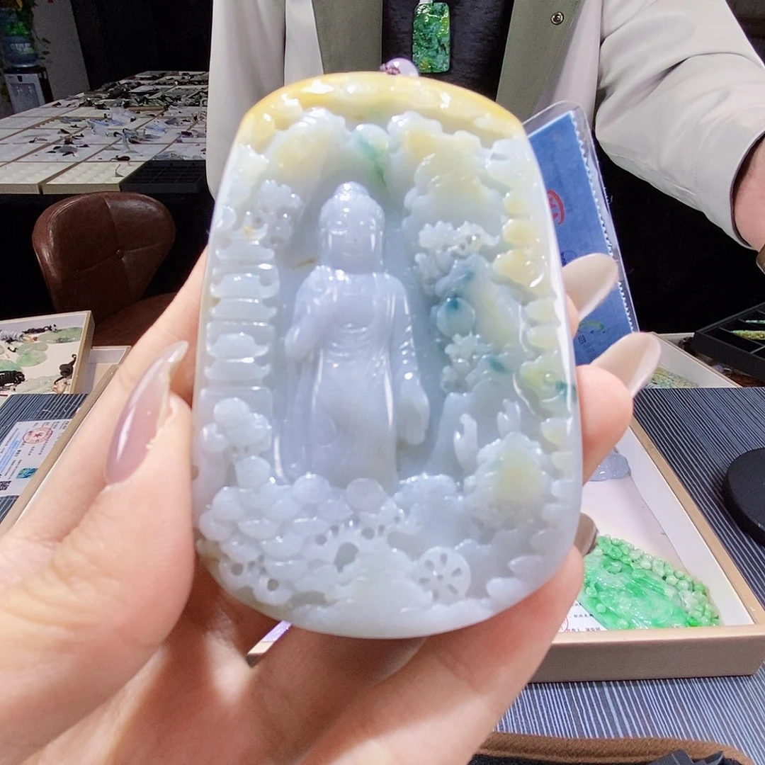 颈饰未镶嵌翡翠翡翠