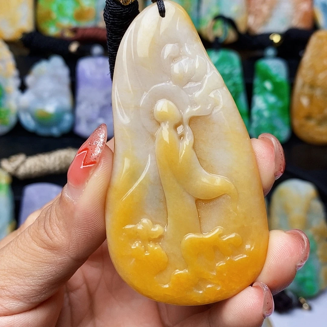 定制翡翠未镶嵌翡翠Ａ货一物一证